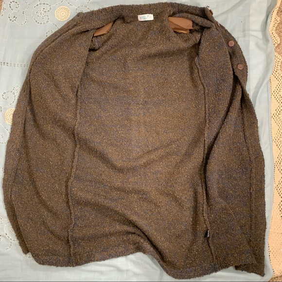 Vintage Clements West wool blend long sweater coat - Picture 4 of 16